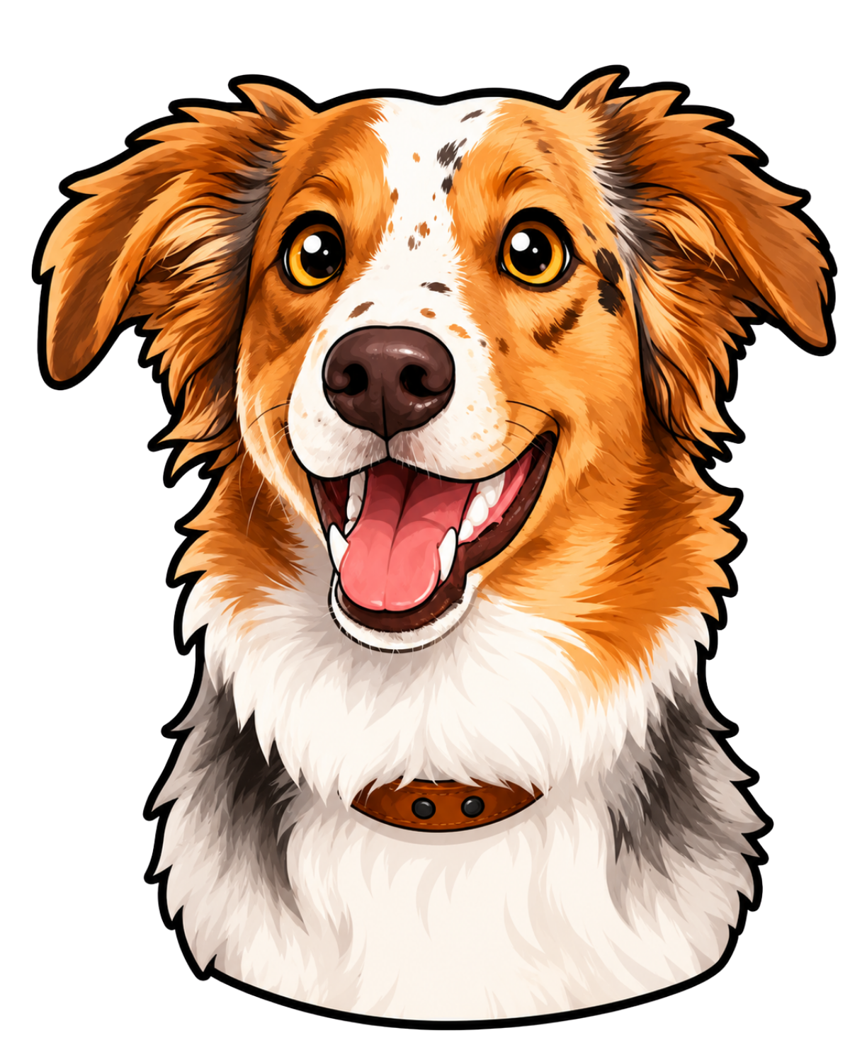 A happy dog