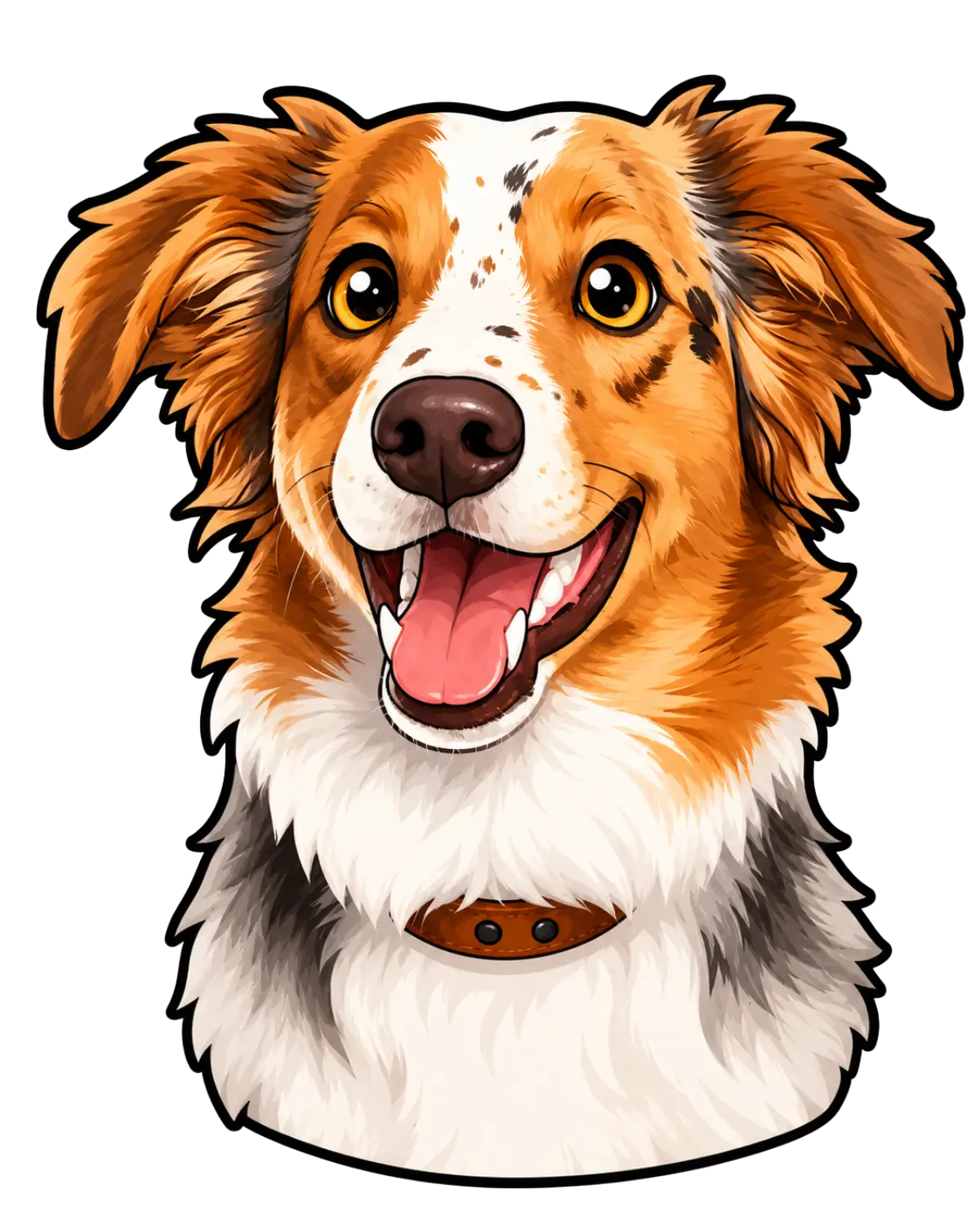 A happy dog